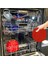 20 Cm'lik Kırmızı Renkte Isıya Dayanabilen ve Yıkanabilen Yuvarlak Silikon Airfryer ve Fırın Matı 3