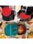 20 Cm'lik Kırmızı Renkte Isıya Dayanabilen ve Yıkanabilen Yuvarlak Silikon Airfryer ve Fırın Matı 5