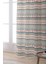 Krem Turuncu Etnik Kilim Desenli Dijital Baskılı Perde CGH1109-PR 2