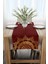 Kırmızı Bordo Ramazan Temalı Dekoratif Desenli Dijital Baskılı Runner CGH1298-RN 2
