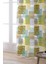 Sarı Mavi Modern Leopar Desenli Dijital Baskılı Perde CGH356-PR 2