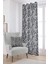 Siyah Beyaz Zebra Desenli Dijital Baskılı Perde CGH386-PR 1