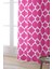 Pembe Beyaz Modern Geometrik Desenli Dijital Baskılı Perde OTYK538-PR 2