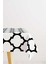 Beyaz Siyah Modern Geometrik Desenli Dijital Baskılı Masa Örtüsü OTYK551-MS 1