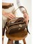 Kadın 5 Bölmeli Ayarlanabilir Uzun Askılı Postacı Omuz Çantası 28X17CM PBU3011 3
