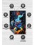 Veigar Dokuma Tabanlı Yıkanabilir Gamer Halısı 4