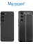 Samsung Galaxy S23 Plus Leather Serisi Deri Efekt Silikon Kılıf - Siyah AL3337 1