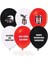 LBS7924 2+1 Beşiktaş Baskılı Balon 12 Inç 8'li -Balonevi 1