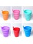 6 Adet Renkli Pipetli Plastik Bardak Pipetli Bardak Pipet Bardak 1