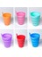 6 Adet Renkli Pipetli Plastik Bardak Pipetli Bardak Pipet Bardak 2