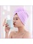 Saç Havlu Kadın Kızın Sihirli Mikrofiber Duş Kuru Saç Kap Banyo Şapkaları Banyo Hızlı Kuruyan Yumuşak Bayan Türban Kafa (Yurt Dışından) 1