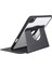 iPad Pro 11 2022 M2 Uyumlu Kılıf 360 Dönebilen Kalem Bölmeli Yatay Dikey Standlı Akıllı Kapak 3