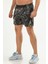 Haki Regular Fit Düz Fermuarlı Cep Erkek Deniz Şortu - XE0124 1