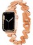 Apple Watch 7 6 Se 5 4 3 2 1 - 41 / 40 / 38 mm Uyumlu Metal Kordon Zikzak Bilezik Çelik Kayış 2