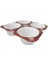Kap Kek Kapsülü Tray Modeli Beyaz 4 Lü Set Pk:5 1