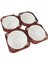 Kap Kek Kapsülü Tray Modeli Beyaz 4 Lü Set Pk:5 2