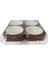 Kap Kek Kapsülü Tray Modeli Beyaz 4 Lü Set Pk:5 3