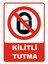 Kilitli Tutma Levhası 1