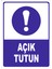 Açık Tutun Levhası 1