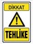Tehlike Levhası 1