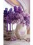 Mor Mum Ve Mor Sumbuller 45 x 60 Elmas Mozaik Tablo 1