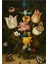 Ambrosius Bosschaert The Elder Cam Vazoda Cicek Buketi 46 x 64 Elmas Mozaik Tablo 1