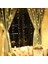 LED Perde Işık Fişli Özel Günler Baby Shower Kutlama Doğumgünü Dekoratif 12 Saçaklı 216 LED Lambalı 3*2 Metre 2
