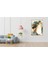 Yaprakli Soyut Kadin 43 x 50 Elmas Mozaik Tablo 2