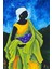 Patricia Brintle Cayemite Toplayan Kadin 30 x 60 Elmas Mozaik Tablo 1
