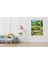 Cicekli Yol Ve Sarmasikli Ev 37 x 69 Elmas Mozaik Tablo 2