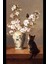 John Henry Dolph Kelebek Ve Kedi 37 x 69 Elmas Mozaik Tablo 2