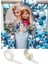 Elsa Frozen Konsept Balon Zincir ve Yapışkan Set 1