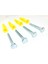 10MM Sarı Plastik Dübel + Vida 100ADET (13 Anahtar Başlı) 4
