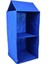 Çocuk Odası Askılı Dolap Düzenleyici 2 Katlı 28X28X56CM Mavi DD125 1