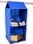 Çocuk Odası Askılı Dolap Düzenleyici 2 Katlı 28X28X56CM Mavi DD125 2