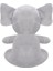 Sevimli Fil Peluş Organik Kumaş 14 cm 3