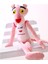 Pembe Panter Peluş 77 cm Tişörtlü Pelüş Figür Oyuncak Hediyelik 1