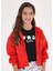 Fermuarlı Kapüşonlu Kız Çocuk Sweatshirt 2