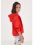 Fermuarlı Kapüşonlu Kız Çocuk Sweatshirt 3