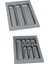 37/49 cm 2'li Takım Cekmece Içi Kasıklık ve Kepçelik 30/40 cm Kadar Kesılebılır 1