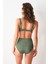 Bardot Yüksek Bel Bikini Tek Alt Haki 239205 2