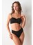 Ella Yüksek Bel V Kesim Bikini Tek Alt Siyah 239207 3