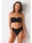 Ella Yüksek Bel V Kesim Bikini Tek Alt Siyah 239207 4