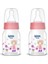 Cam Biberon 125 ml - Pembe (2'li Set) 2