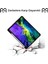 iPad Pro 12.9 Inç 2021 5.nesil Uyumlu Katlanabilir Kalemlikli Standlı Uyku Modlu Tablet Kılıfı 3
