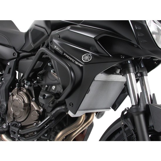 Protections Latérales Antidérapantes Pour Réservoir Yamaha Tracer 700 (2020-2024) - Autocollants Caoutchouc Noir