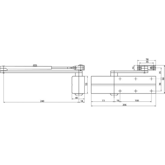 Assa Abloy Dc En Dirsek Kollu Hidrolik Kap Fiyat