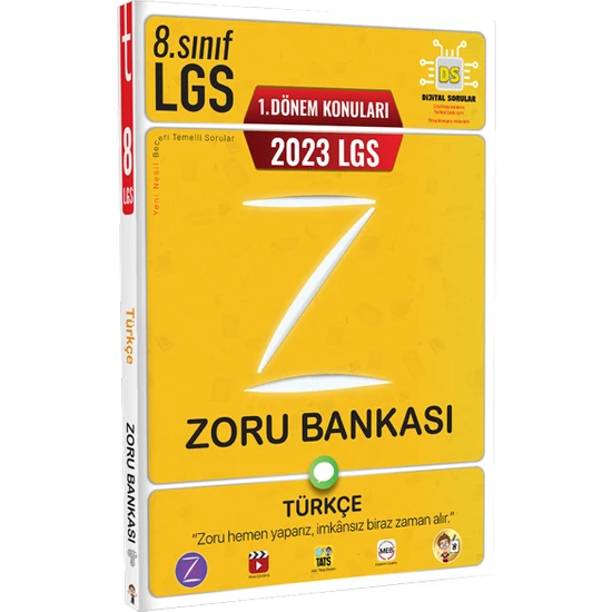 Tonguç Akademi Tonguç 2023 LGS 1. Dönem Türkçe Soru Bankası