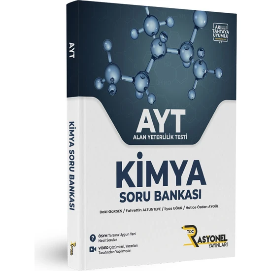 Rasyonel Yayınları AYT Kimya Soru Bankası