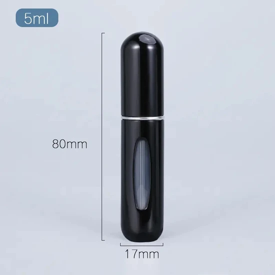 Rapsoli Mini Parfüm Şişesi Doldurulabilir Parfüm Şişesi Atomizer Cep Parfüm Şişesi Transfer Parfüm Şişesi